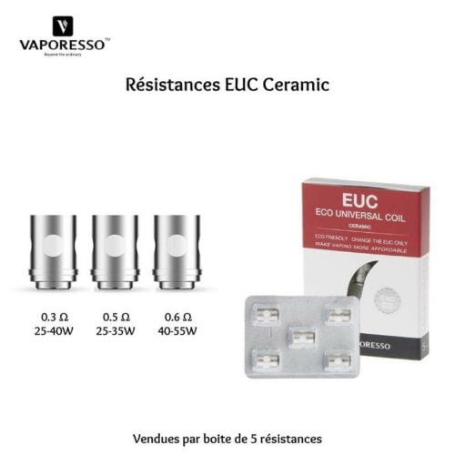 Résistance EUC céramic - Vaporesso