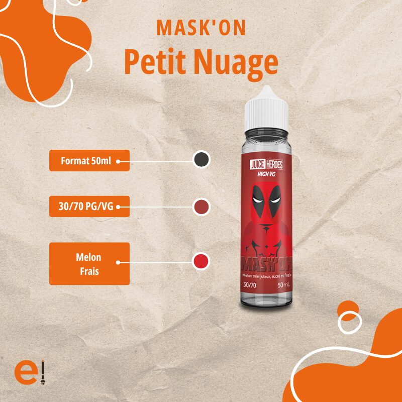 Prêt à booster - Mask'On - Juice Heroes
