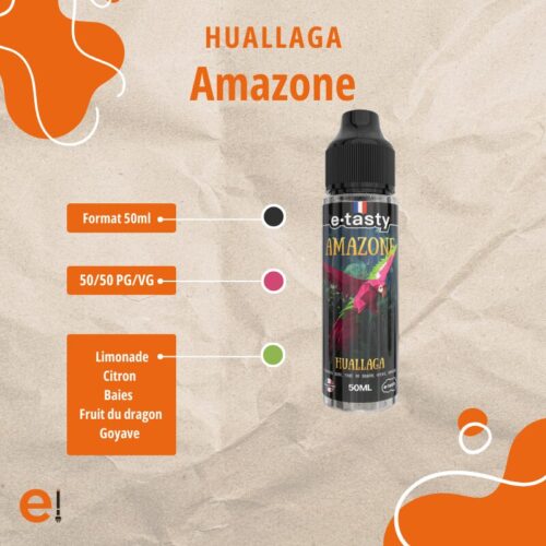 Prêt à booster - Huallaga - E.Tasty