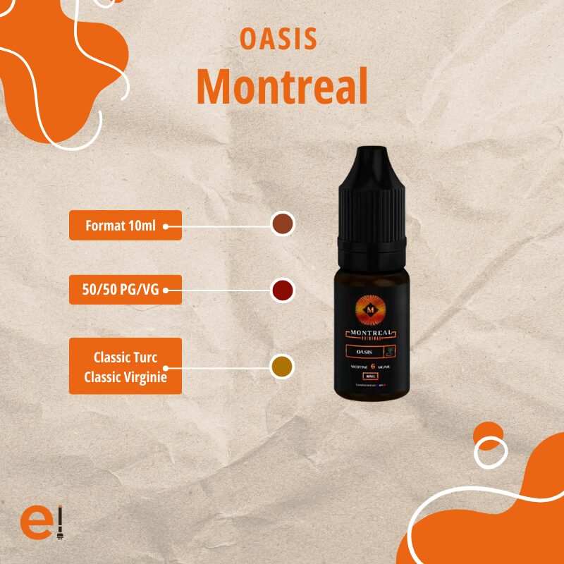 E Liquide - Oasis - Montréal Original