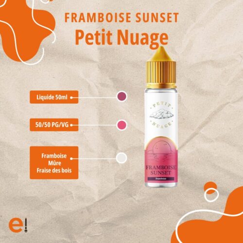 Prêt à Booster - Framboise Sunset - Petit Nuage