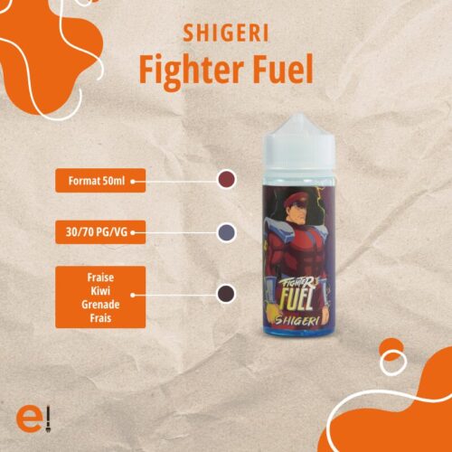E Liquide Shigeri 100ml - Fighter Fuel