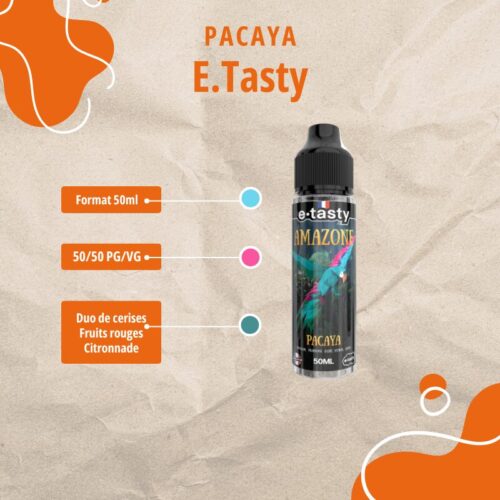 Prêt à booster – Pacaya – E.Tasty