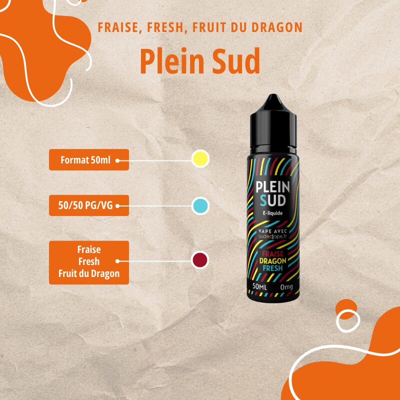 Fraise, Fresh, Fruit du Dragon - Plein Sud