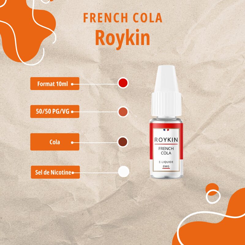 E Liquide - French Cola - Roykin