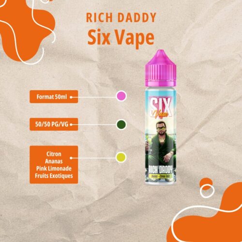 Prêt à Booster - Rich Daddy - Six Vape