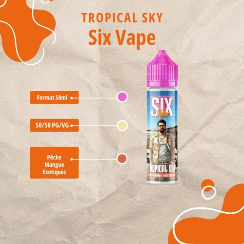 Prêt à Booster - Tropical Sky - Six Vape