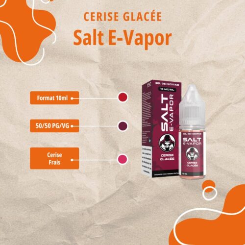 E Liquide - Cerise Glacé - Salt-E-Vapor