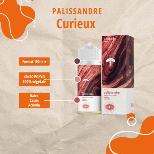 Palissandre - 100ml - Curieux